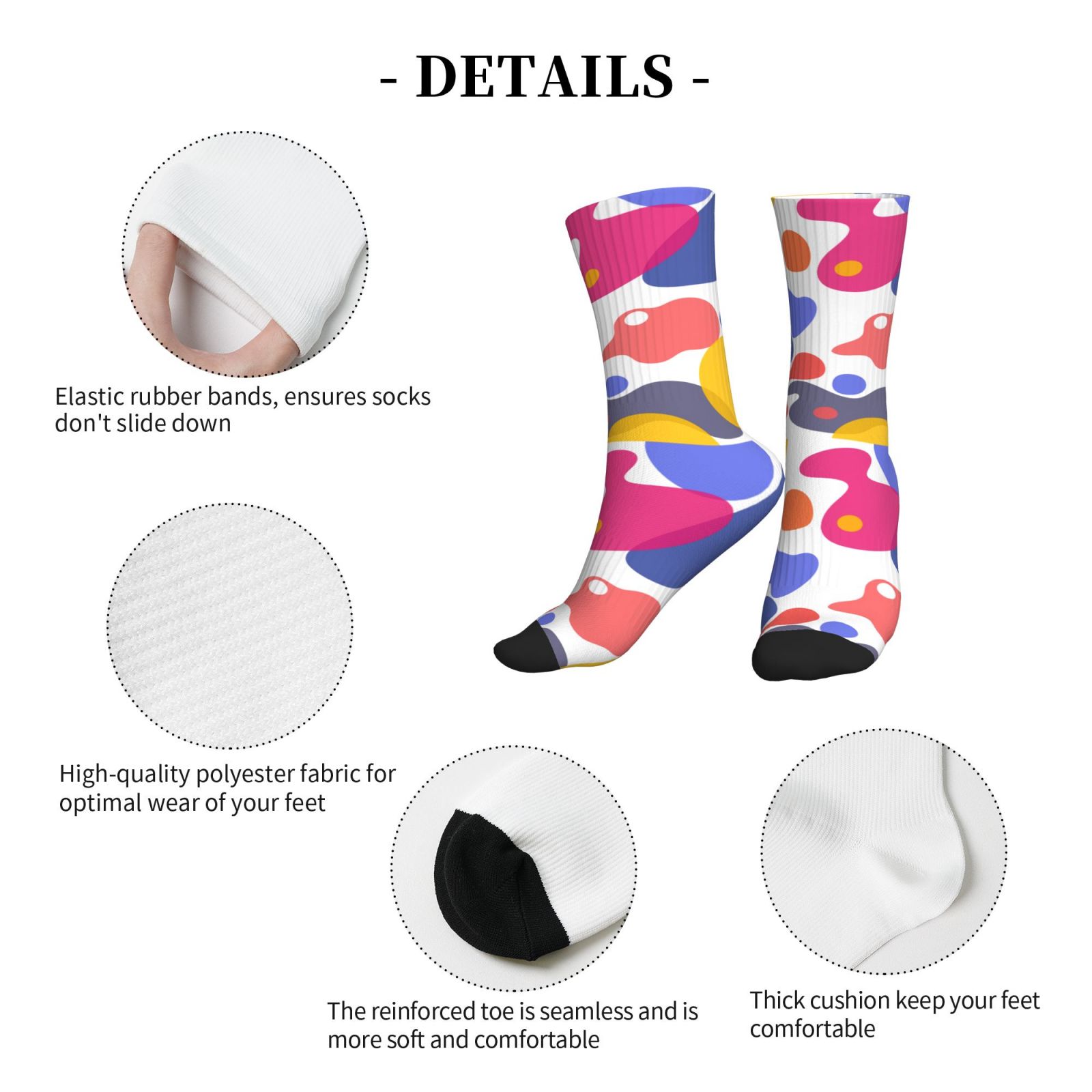 Mid-Tube Sports Socks