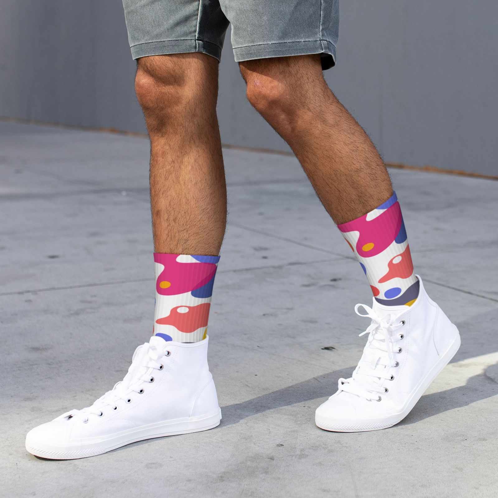 Mid-Tube Sports Socks